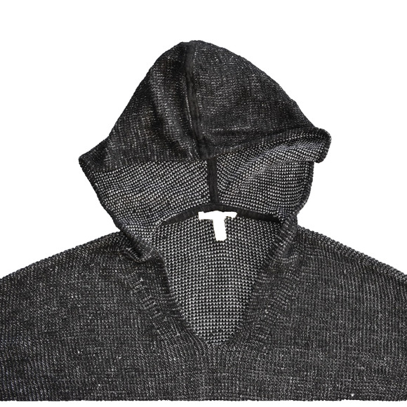 A5 Auth EILEEN FISHER Organic Linen Organic Cotton 2 Tone Box Top Sweater Size S - Picture 6 of 8